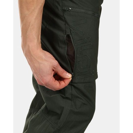 Kalhoty Kilpi Jasper tmavě zelená