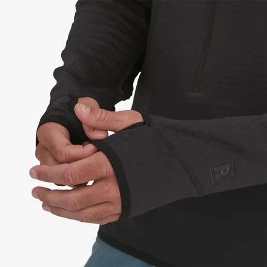 Mikina Patagonia R1 P/O Hoody BLK