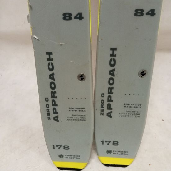 Bazar Skialpové lyže Blizzard Zero G 178 cm, vč. pásů a vázání marker alpinist