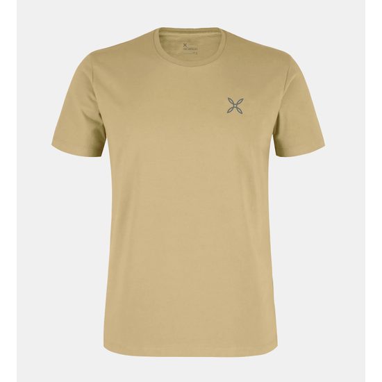 Pánské triko Montura KR Basic Logo T-shirt desert beige