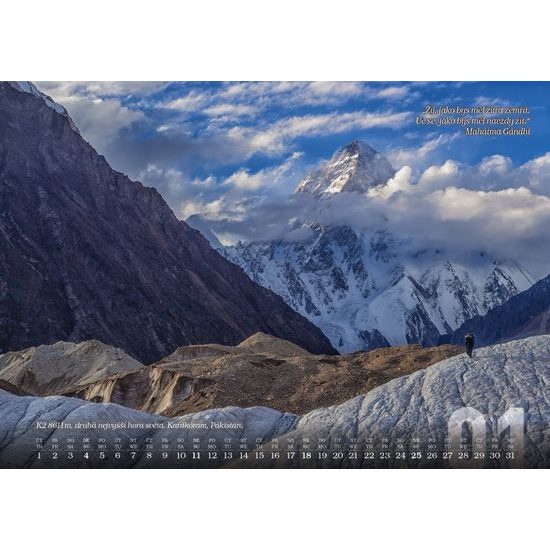 Kalendář 2026 nástěnný měsíční RT