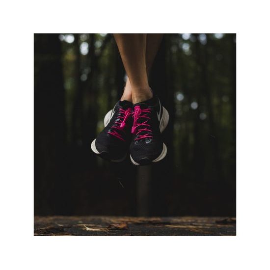 Tkaničky Lock Laces hot pink