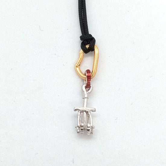 Přívěsek Sampaoli Friend BR-GO-RH red enameld black sling