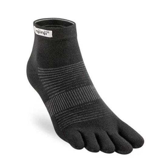 Prstové ponožky Injinji Run Mini LW Coolmax black