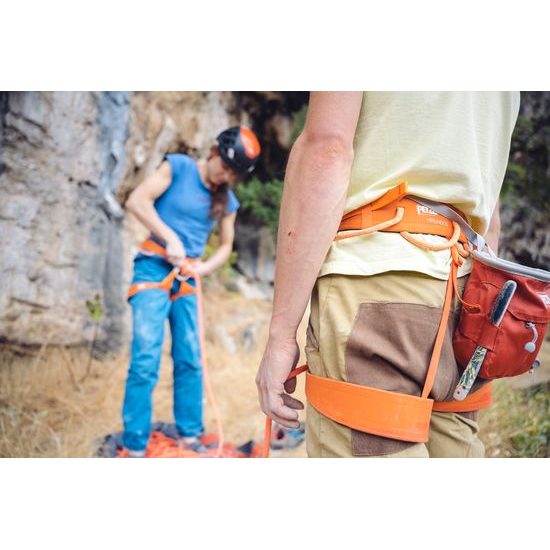 Sedák Petzl Hirundos oranžový