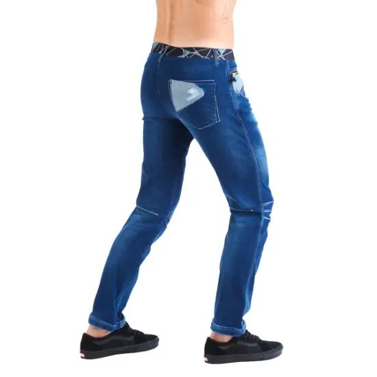 Pánské kalhoty Nograd Yaniro denim blue