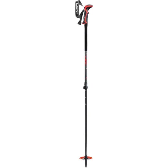 Skialpinistické hole Leki HauteRoute 2 dark anthr./dark red-black