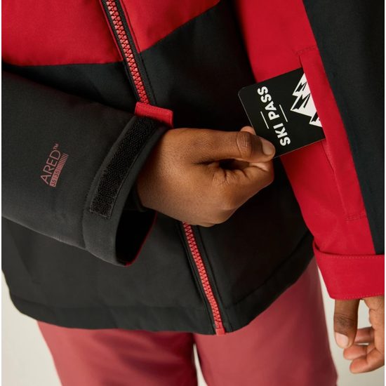 Dětská bunda Dare2B Cheery black-danger red