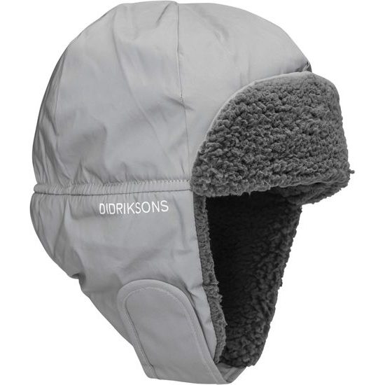 Dětská čepice Didriksons D1913 Biggles Reflex šedá