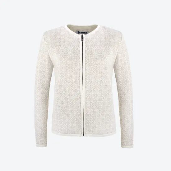 Svetr Kama Merino 5046 bílá