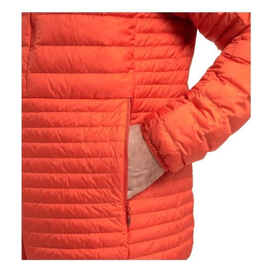 Pánská péřová bunda Haglofs Micro Nordic down Hood červená