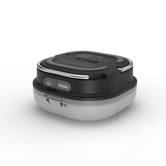 Svítilna Silva Glow Recharge black