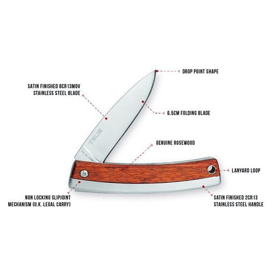 Nůž True Classic Gentleman´s Knife