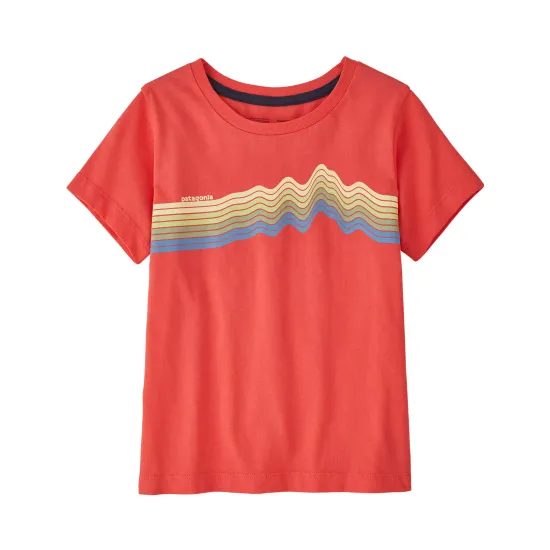 Dětské triko Patagonia KR Regenerative Organic Certified Cotton Graphic RICL