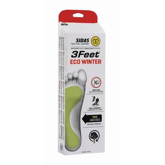 Vložky do bot Sidas Winter 3Feet Eco Mid