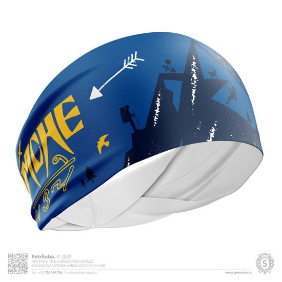 Čelenka Namche Mountain modrá