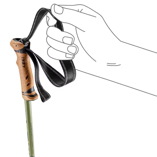 Skládací hole Leki Legacy Lite denimblue-darkolive