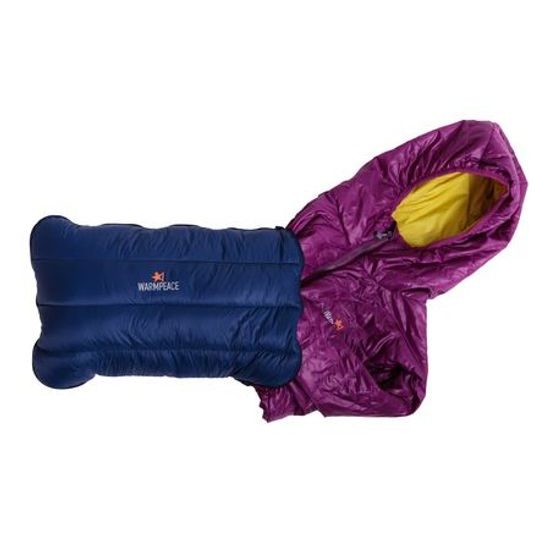 Polštářek Warmpeace péřový zip