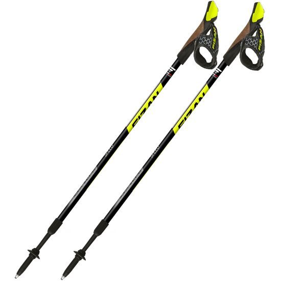 Skládací hole Fizan NordicWalking Speed II yellow