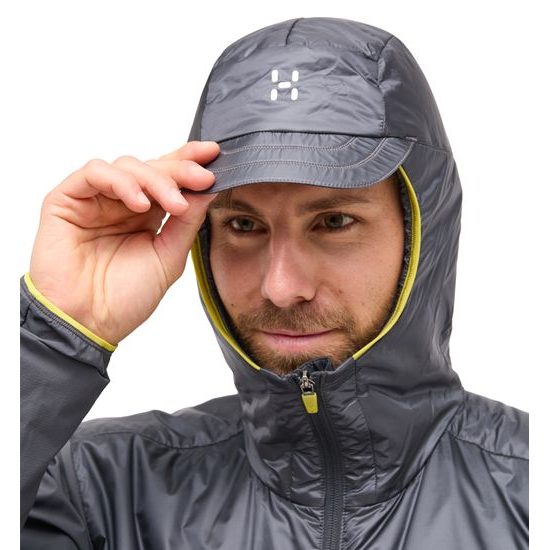 Bunda Haglöfs TT Mimic hood tmavě šedá