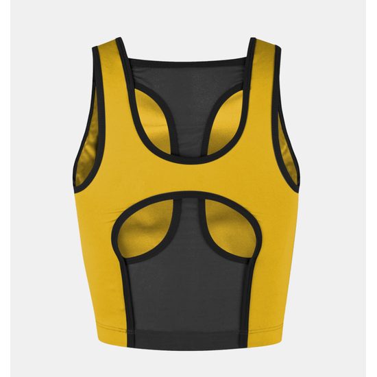 Dámský top Montura Crimp Logo mustard