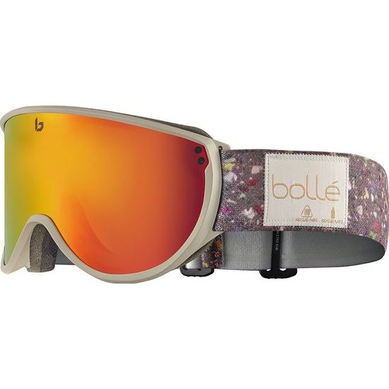 Dámské lyžařské brýle Bollé ECO BLANCA Oatmeal Matte Sunrise Cat 2