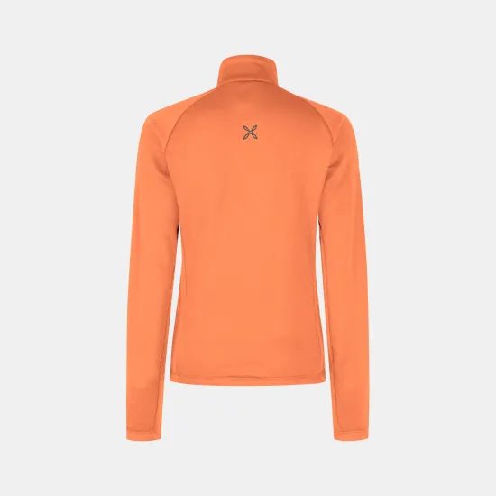 Dámská fleecová mikina Montura Fadis Grid Maglia melon