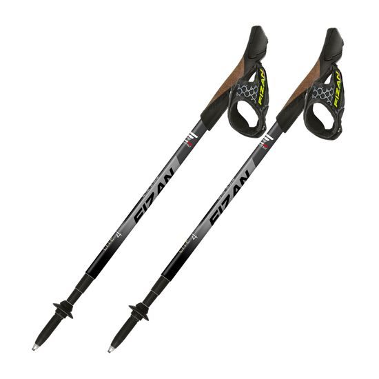 Skládací hole Fizan NordicWalking Lite 4 grey