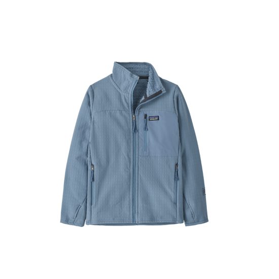Juniorská mikina Patagonia R2 TechFace Jkt BNLB