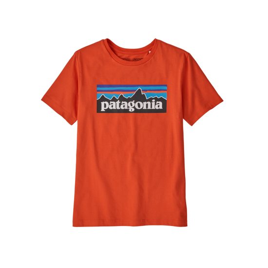 Chlapecké triko Patagonia KR Regenerative Organic Certified Cotton P-6 Logo MEOR