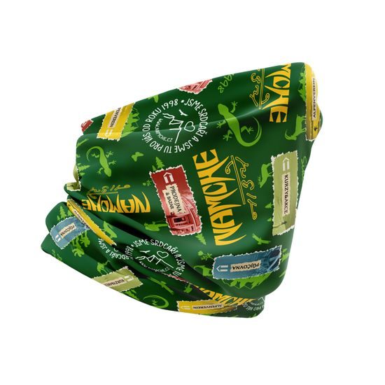 Šátek Namche Outdoor multifunkční zelený