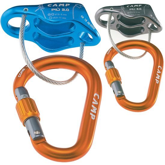 Jistítko Camp Piu 2.0 Belay Kit set