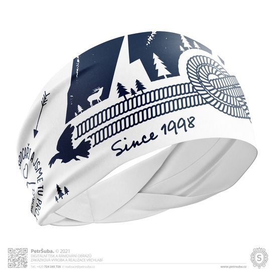 Čelenka Namche Climbing bílá