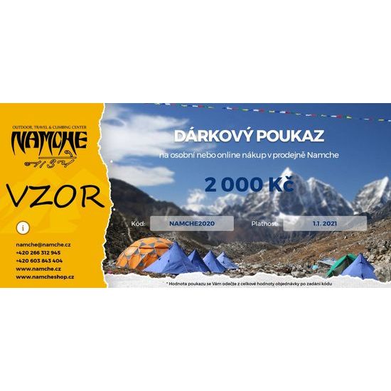 Elektronický dárkový poukaz za 5.000 Kč