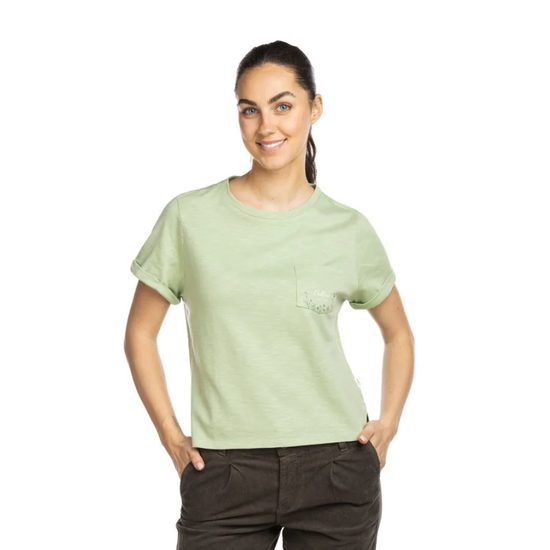 Dámské triko Chillaz Grosetto Search & Respect light green
