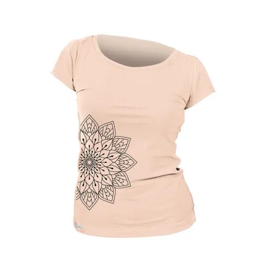 Dámské triko Nanosilver KR Floral tělová