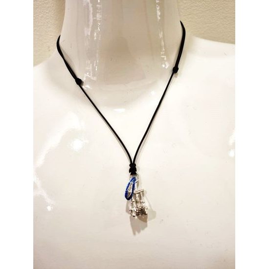 Přívěsek Sampaoli Friend BR-RH blue enameld black sling