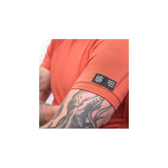 Triko Sensor KR Merino Active terracotta