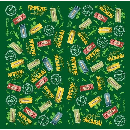 Šátek Namche Outdoor multifunkční zelený