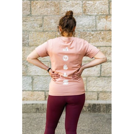 Dámské tričko KR Looking for Wild Ethnoclimb cafe creme