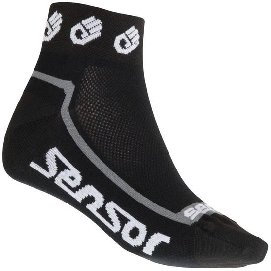 Ponožky Sensor Race Ručičky  černá