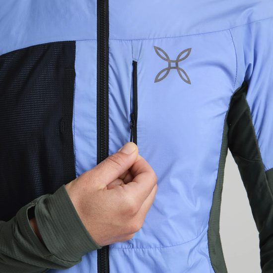 Dámská technická bunda Montura Traccia Octa maglia dusk-sage green