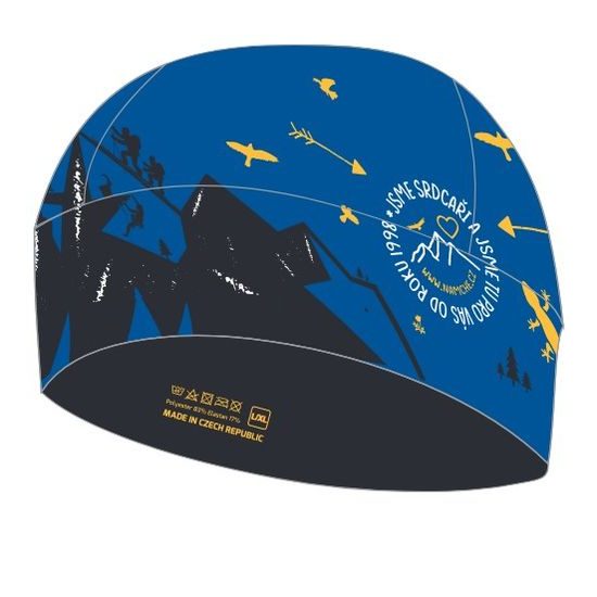 Čepice Namche Mountain modrá