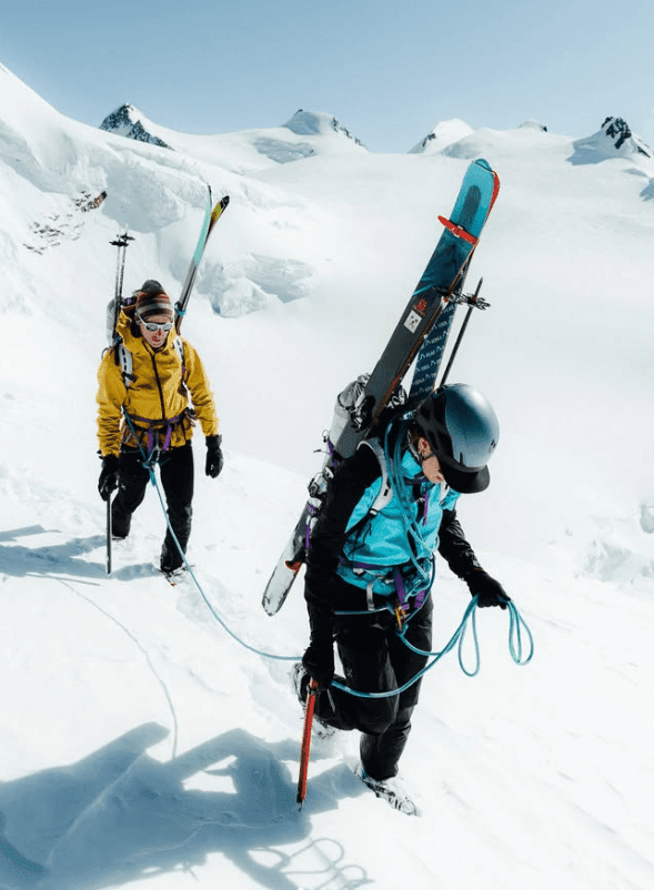 Montura a skialpinismus