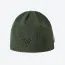 Čepice Kama Merino pletená LW06 tmavě zelená