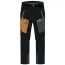 Kalhoty Ski Trab Stelvio 24 black/yellow