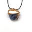 Přívěsek Sampaoli Bag Magnesite BR blue, black string