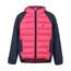 Dětská mikina Color Kids Hybrid Fleece W. Hood, teaberry