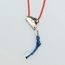 Přívěsek Sampaoli Carabiner & Grigri BR-SI blue&red