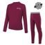 Juniorský set Sensor Double Face Logo Triko DR + Spodky lila